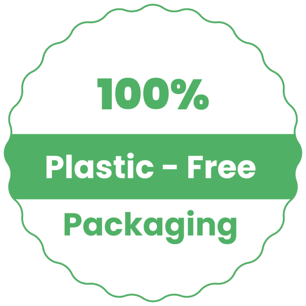 Eco-friendly packaging badge